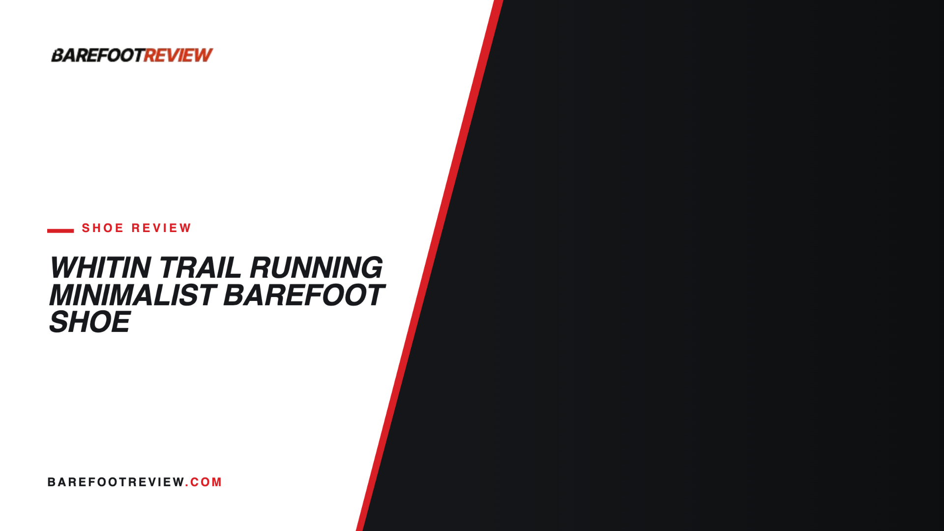 WHITIN Trail Running Minimalist Barefoot Shoe Review